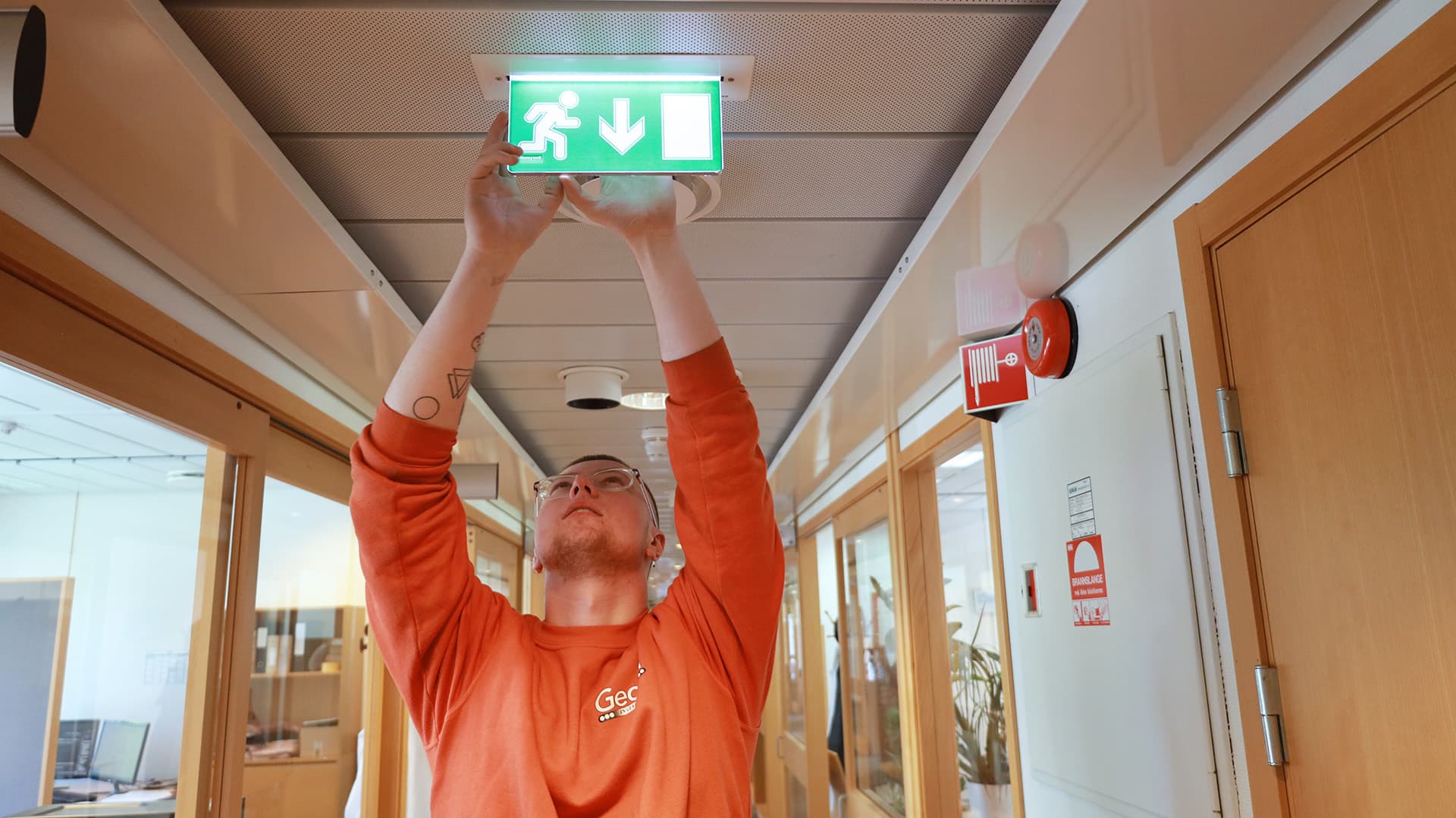 nødlys gecom elektriker